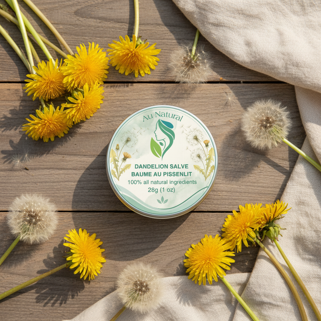 Dandelion Salve Flat