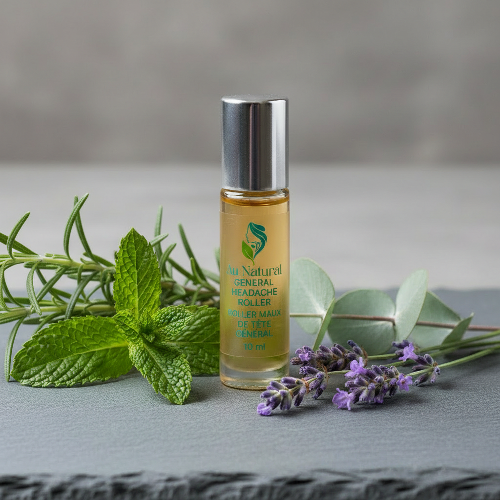 General Headache Roller - Peppermint, Lavender & Rosemary