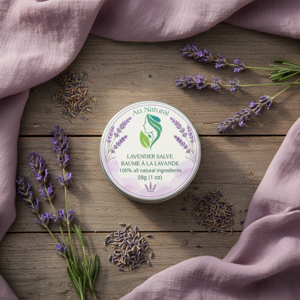 Lavender Salve Flat