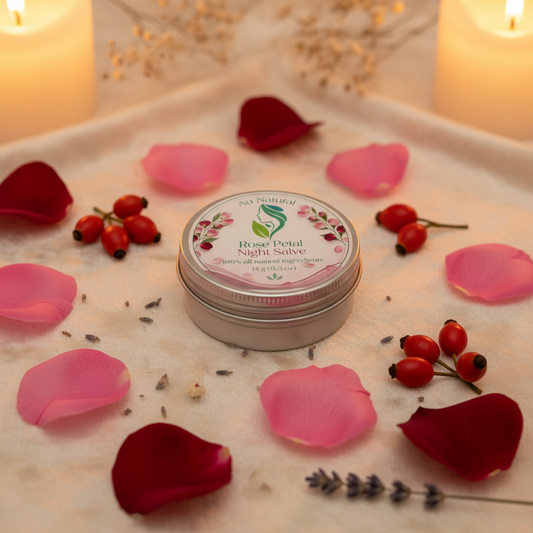 Rose Petal Night Salve Romantic