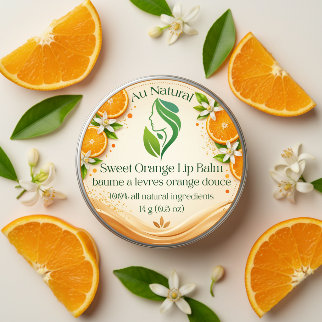 Sweet Orange Lip Balm